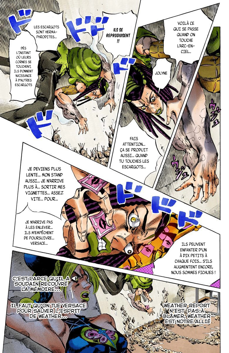 Read JoJo's Bizarre Adventure Part 6 Stone Ocean Official Colored FR Manga Online