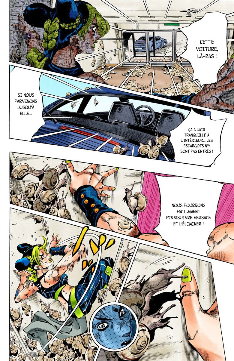 Read JoJo's Bizarre Adventure Part 6 Stone Ocean Official Colored FR Manga Online