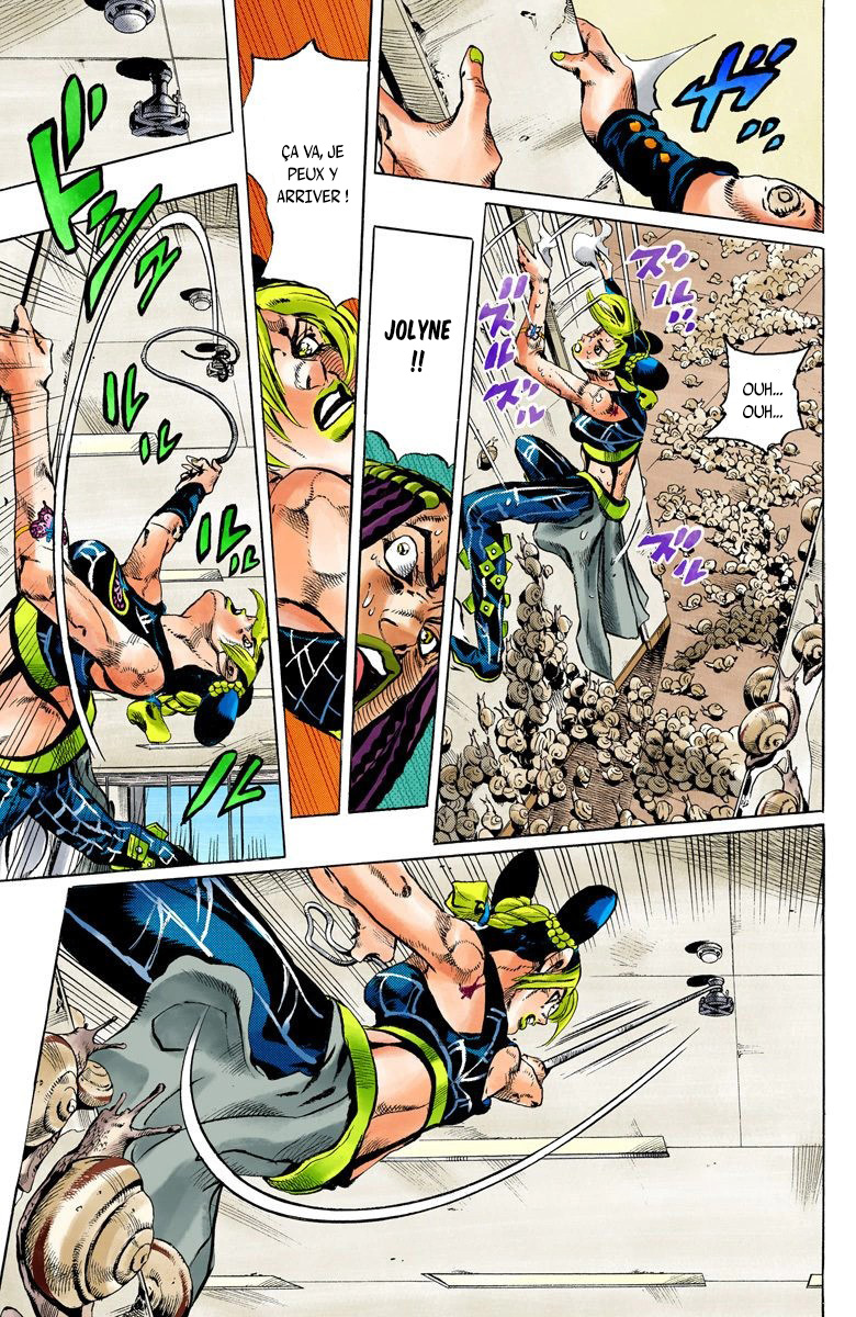 Read JoJo's Bizarre Adventure Part 6 Stone Ocean Official Colored FR Manga Online