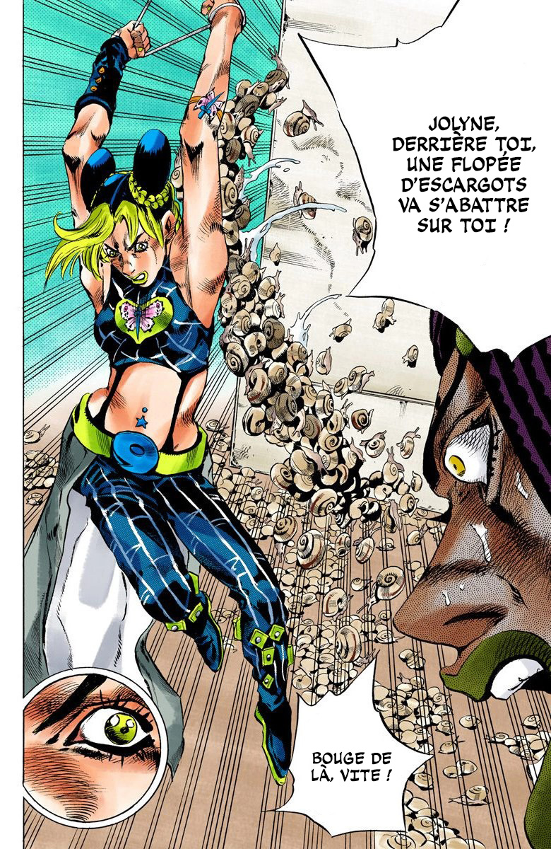 Read JoJo's Bizarre Adventure Part 6 Stone Ocean Official Colored FR Manga Online