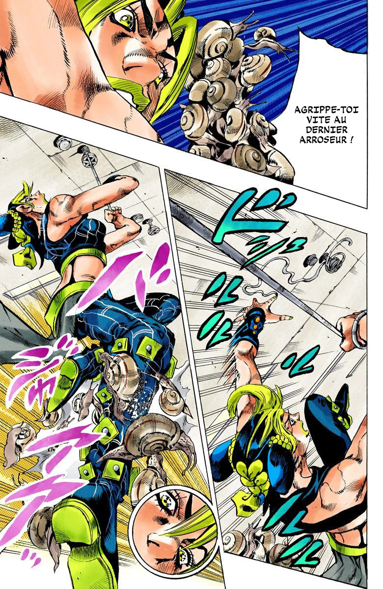 Read JoJo's Bizarre Adventure Part 6 Stone Ocean Official Colored FR Manga Online