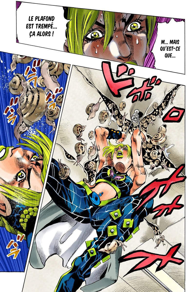 Read JoJo's Bizarre Adventure Part 6 Stone Ocean Official Colored FR Manga Online