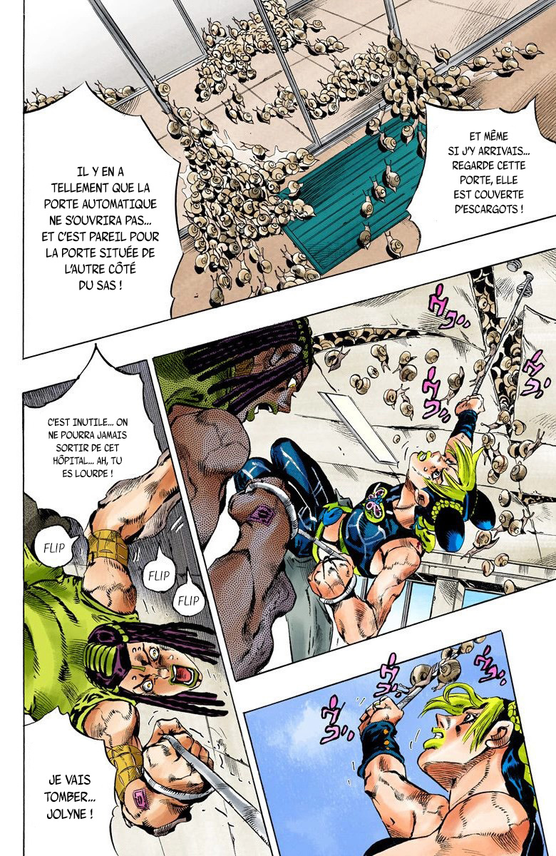 Read JoJo's Bizarre Adventure Part 6 Stone Ocean Official Colored FR Manga Online
