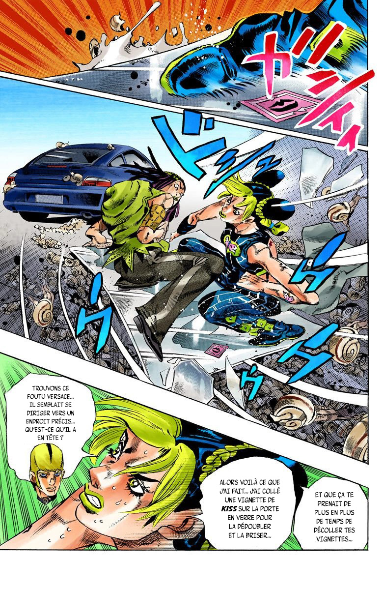 Read JoJo's Bizarre Adventure Part 6 Stone Ocean Official Colored FR Manga Online