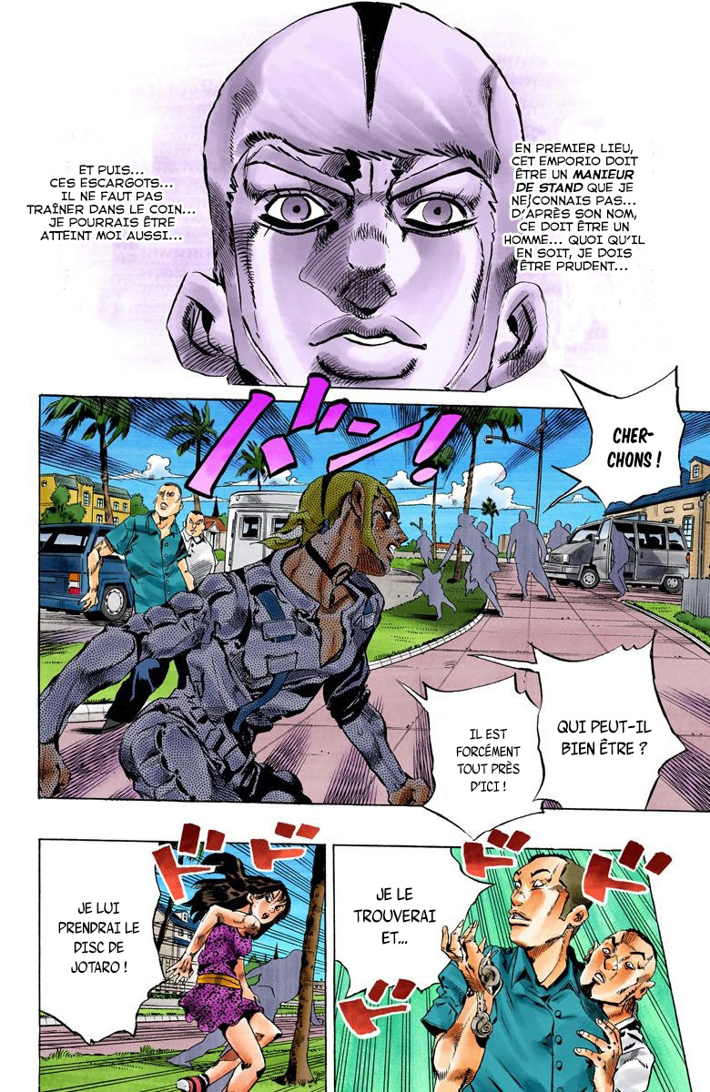 Read JoJo's Bizarre Adventure Part 6 Stone Ocean Official Colored FR Manga Online