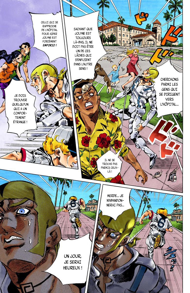 Read JoJo's Bizarre Adventure Part 6 Stone Ocean Official Colored FR Manga Online