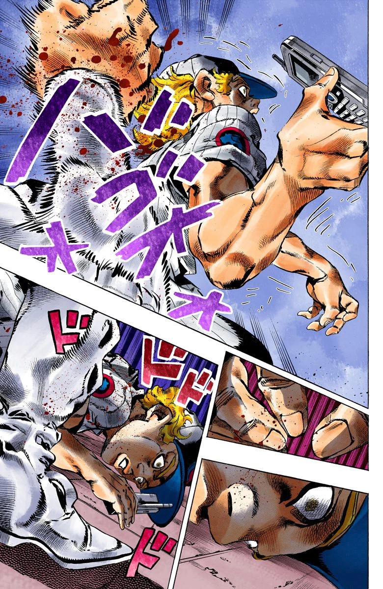 Read JoJo's Bizarre Adventure Part 6 Stone Ocean Official Colored FR Manga Online