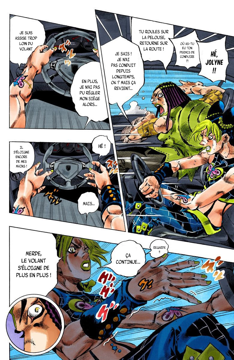 Read JoJo's Bizarre Adventure Part 6 Stone Ocean Official Colored FR Manga Online