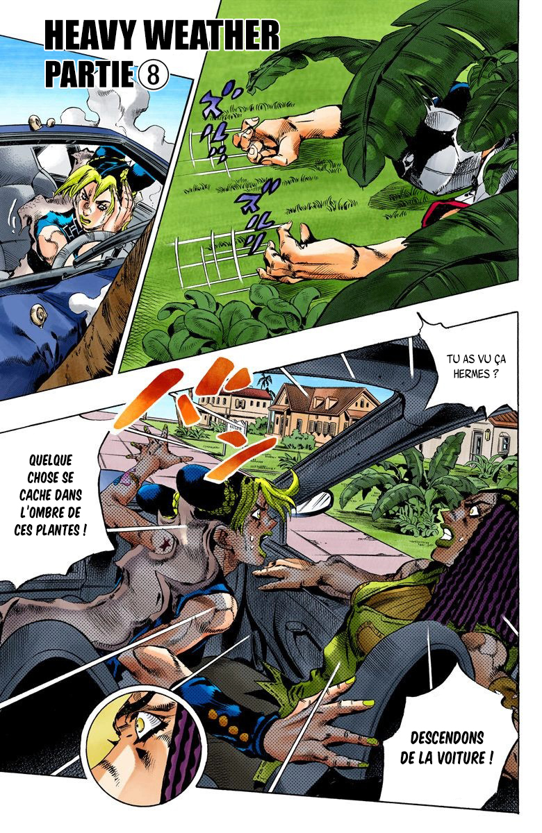 Read JoJo's Bizarre Adventure Part 6 Stone Ocean Official Colored FR Manga Online