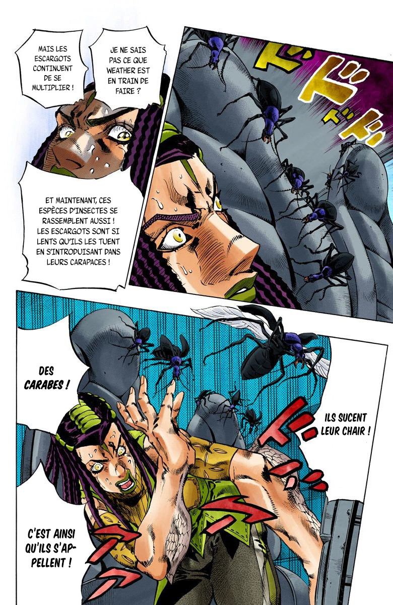 Read JoJo's Bizarre Adventure Part 6 Stone Ocean Official Colored FR Manga Online