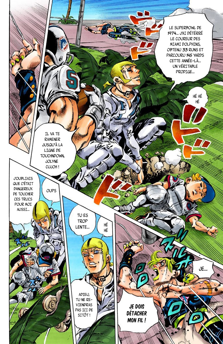 Read JoJo's Bizarre Adventure Part 6 Stone Ocean Official Colored FR Manga Online