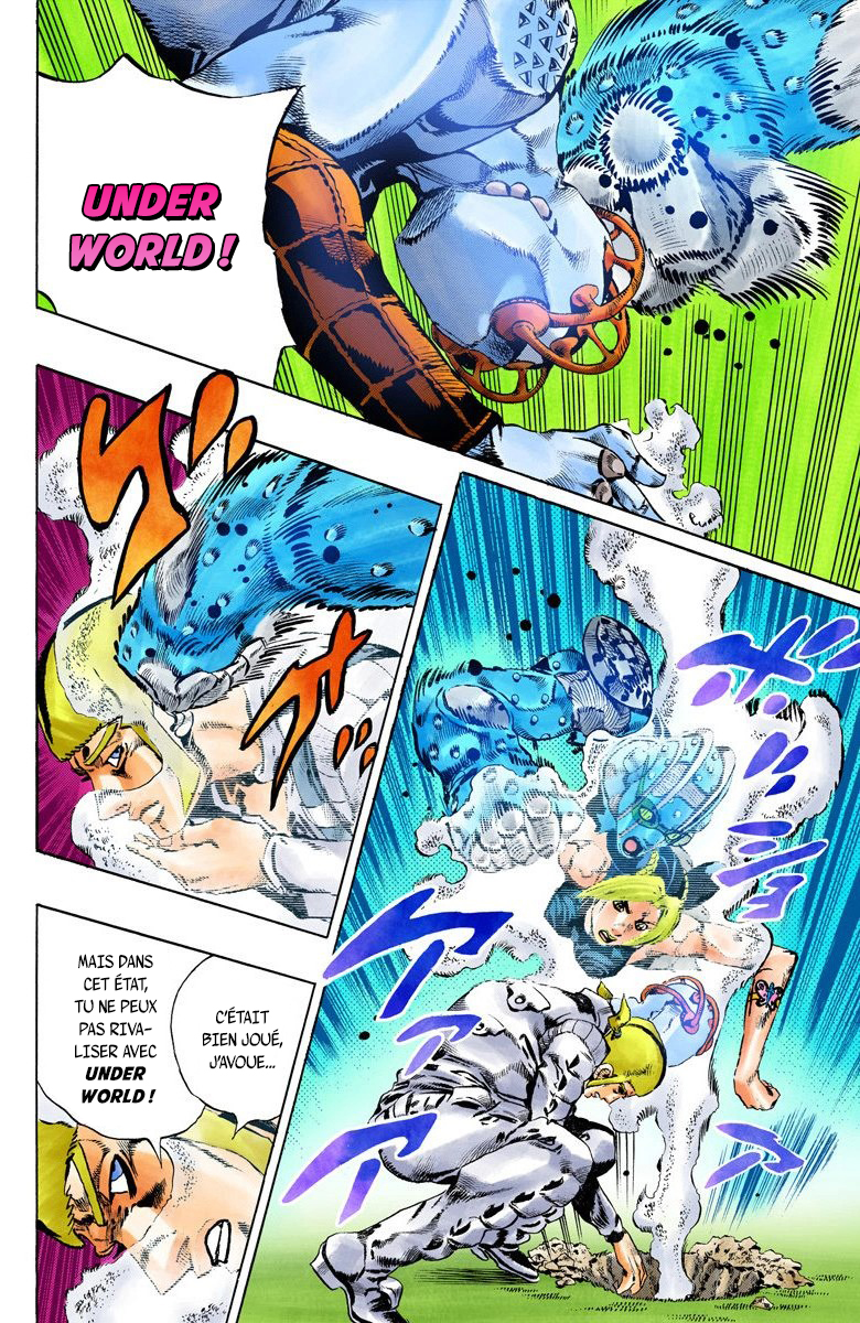 Read JoJo's Bizarre Adventure Part 6 Stone Ocean Official Colored FR Manga Online