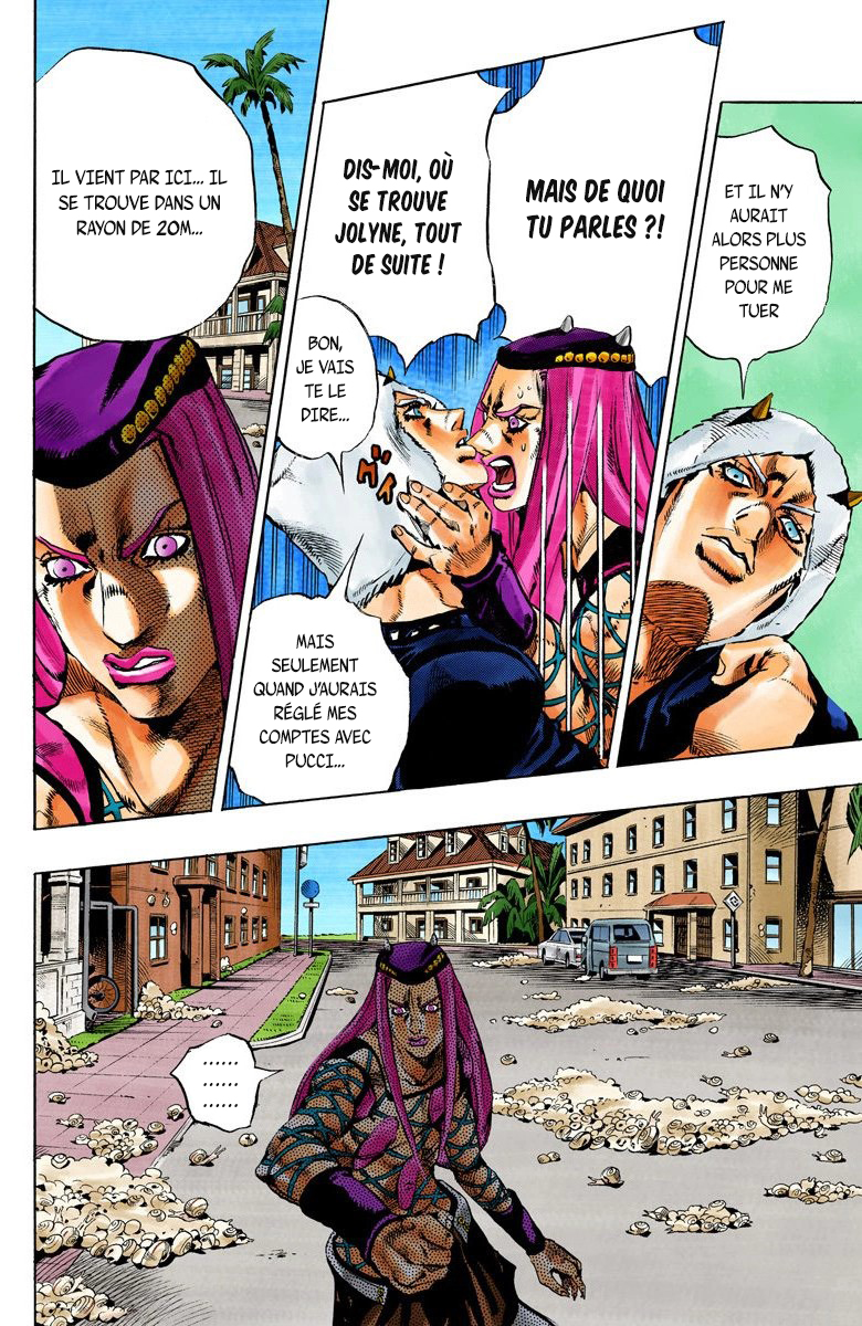 Read JoJo's Bizarre Adventure Part 6 Stone Ocean Official Colored FR Manga Online