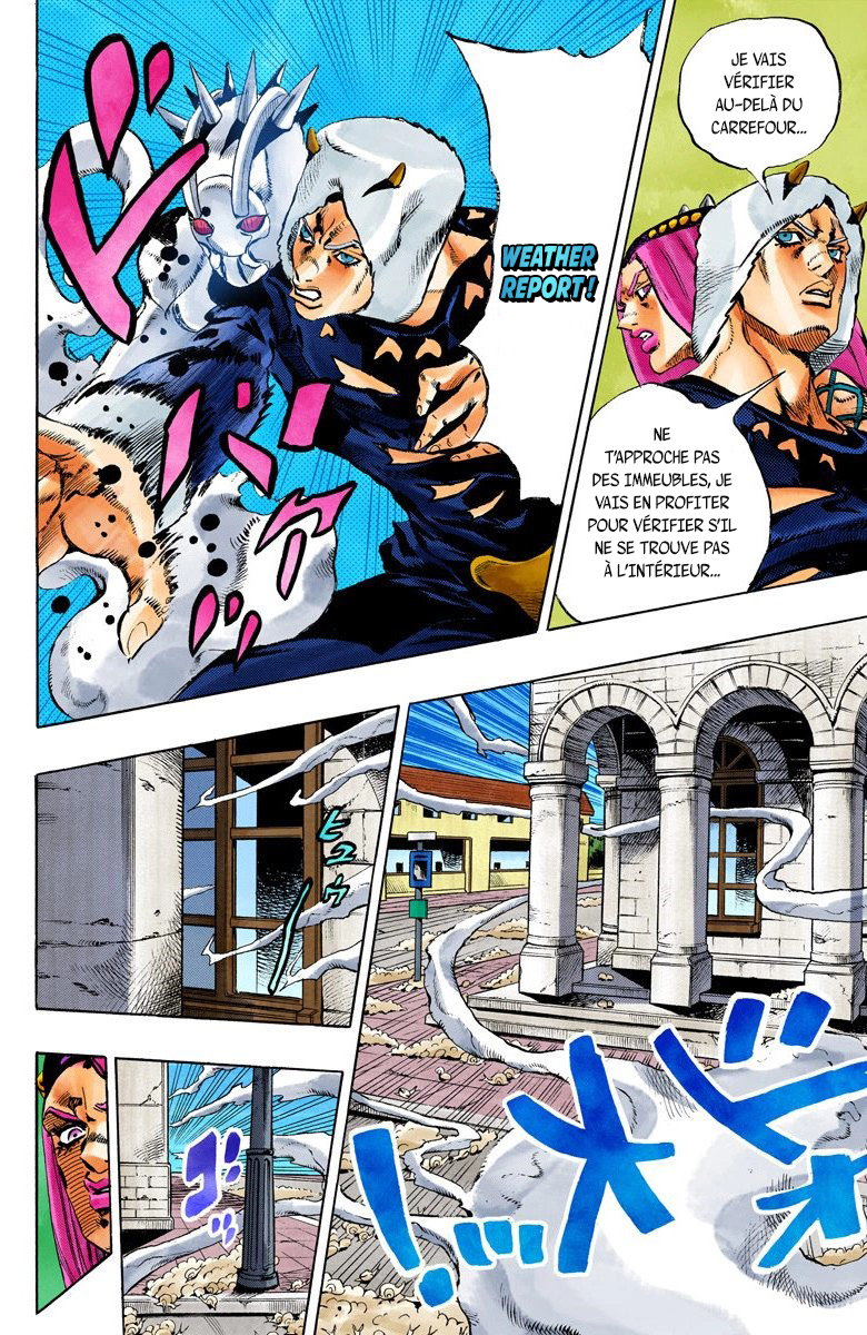 Read JoJo's Bizarre Adventure Part 6 Stone Ocean Official Colored FR Manga Online