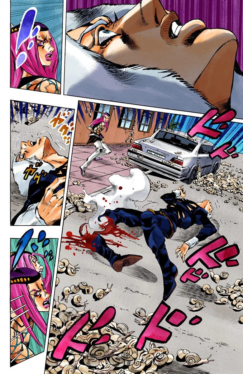 Read JoJo's Bizarre Adventure Part 6 Stone Ocean Official Colored FR Manga Online