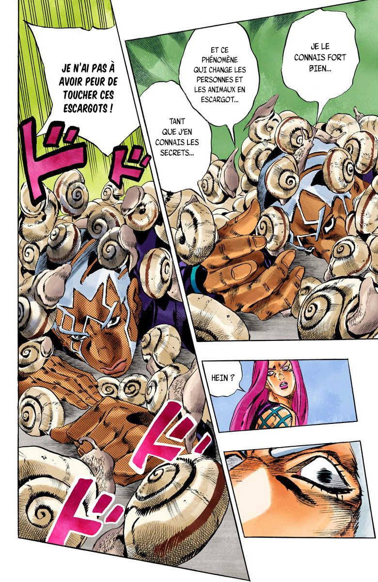Read JoJo's Bizarre Adventure Part 6 Stone Ocean Official Colored FR Manga Online