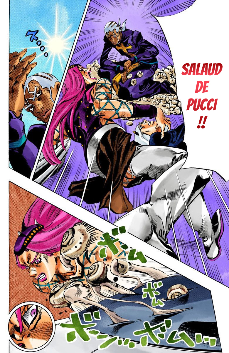 Read JoJo's Bizarre Adventure Part 6 Stone Ocean Official Colored FR Manga Online