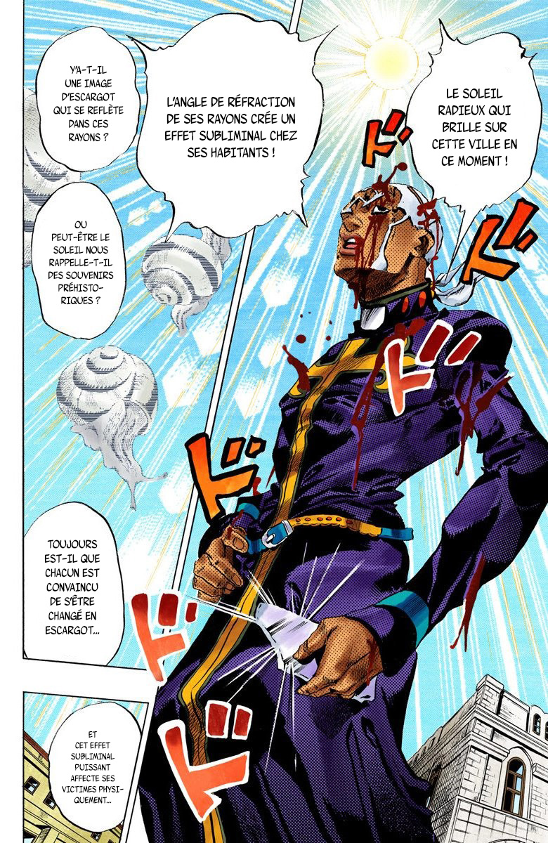 Read JoJo's Bizarre Adventure Part 6 Stone Ocean Official Colored FR Manga Online