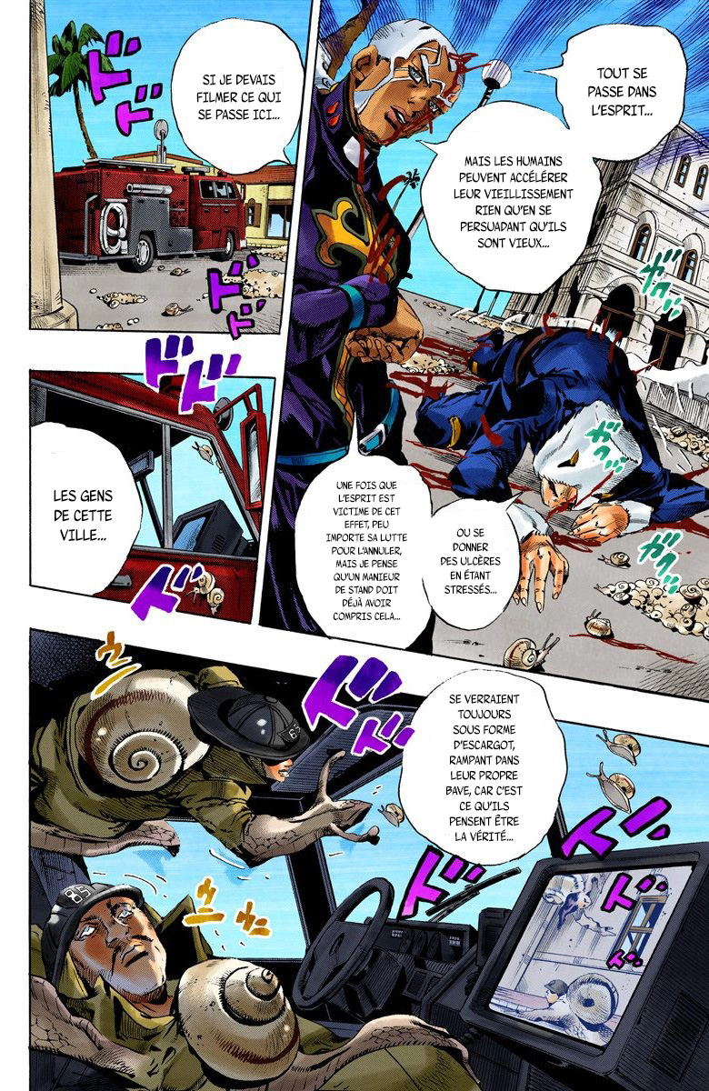 Read JoJo's Bizarre Adventure Part 6 Stone Ocean Official Colored FR Manga Online