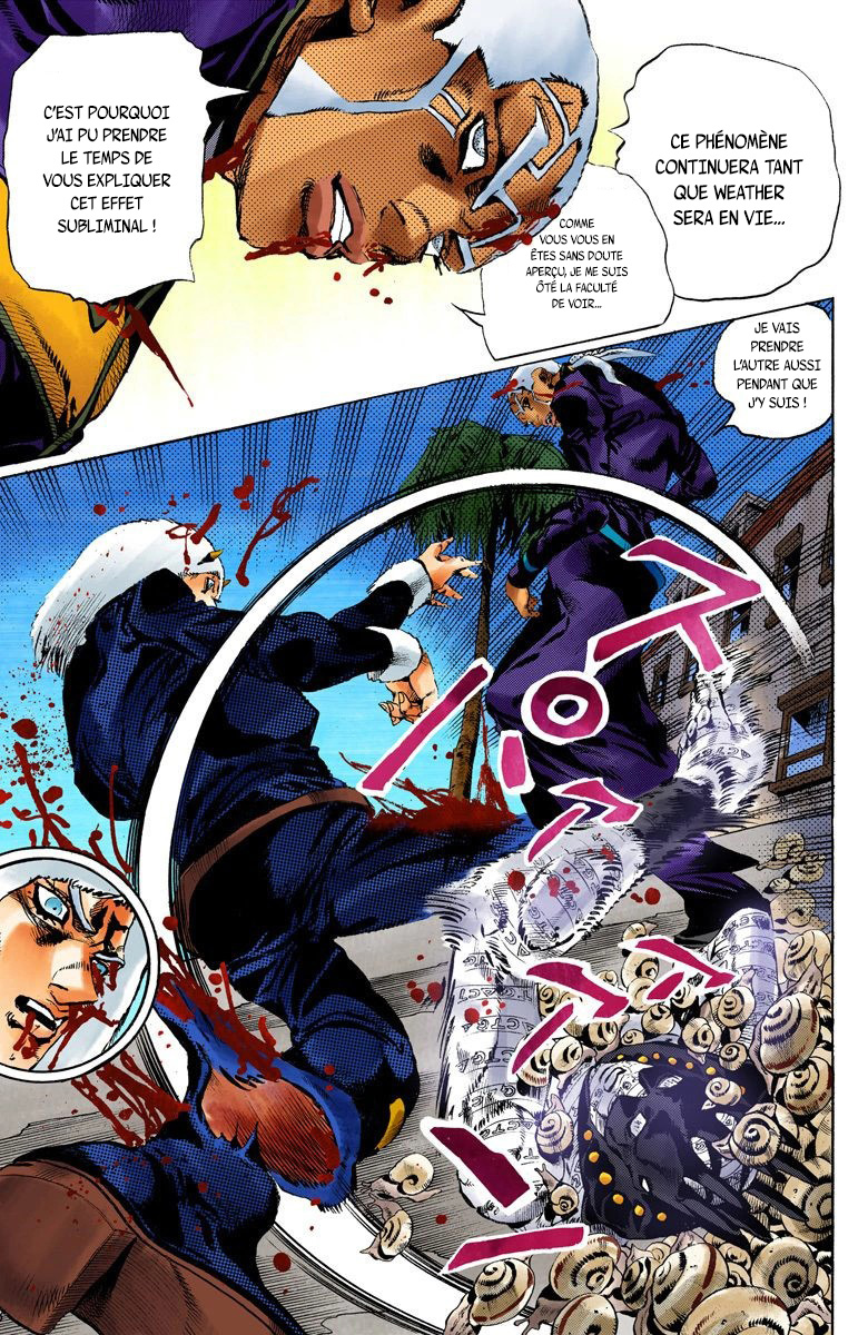 Read JoJo's Bizarre Adventure Part 6 Stone Ocean Official Colored FR Manga Online