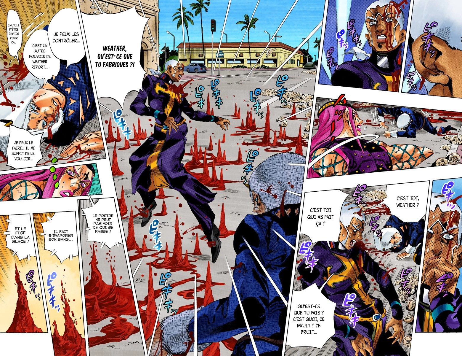 Read JoJo's Bizarre Adventure Part 6 Stone Ocean Official Colored FR Manga Online