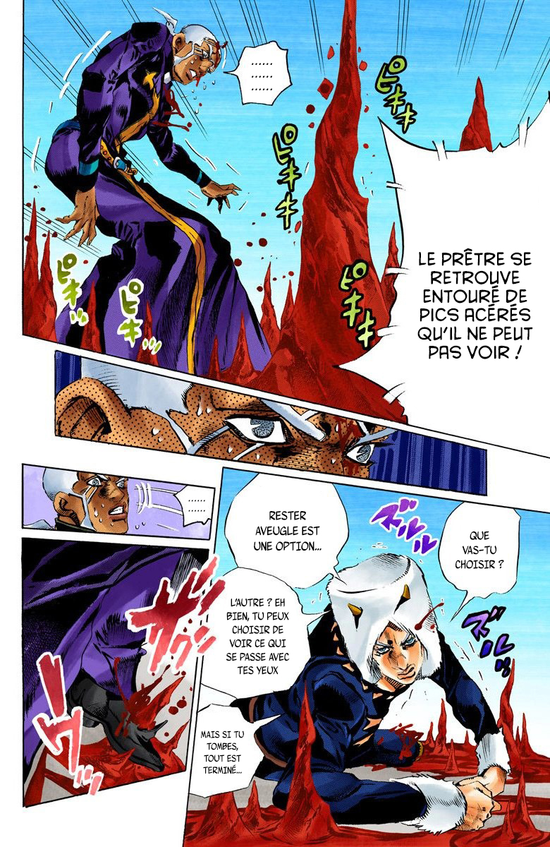Read JoJo's Bizarre Adventure Part 6 Stone Ocean Official Colored FR Manga Online