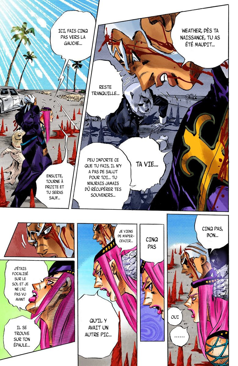 Read JoJo's Bizarre Adventure Part 6 Stone Ocean Official Colored FR Manga Online