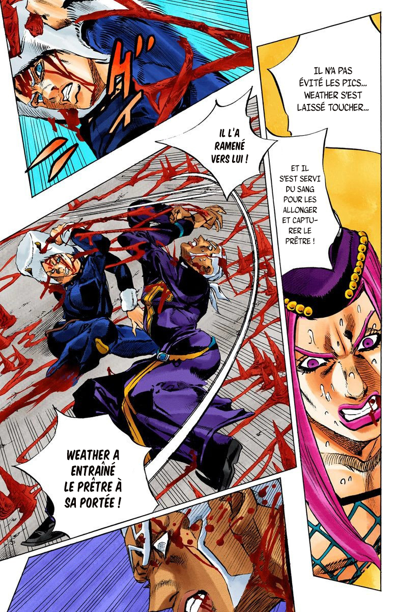 Read JoJo's Bizarre Adventure Part 6 Stone Ocean Official Colored FR Manga Online