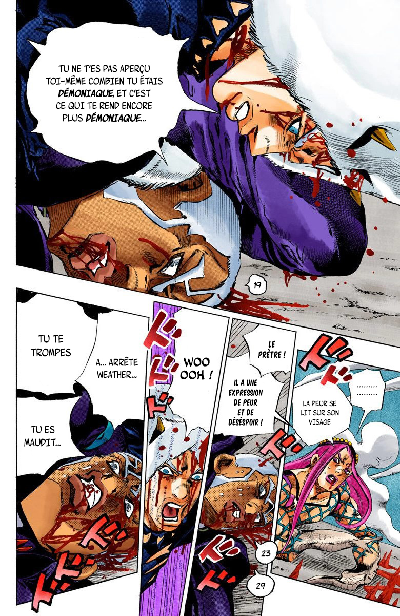 Read JoJo's Bizarre Adventure Part 6 Stone Ocean Official Colored FR Manga Online