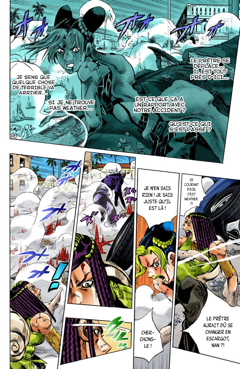 Read JoJo's Bizarre Adventure Part 6 Stone Ocean Official Colored FR Manga Online