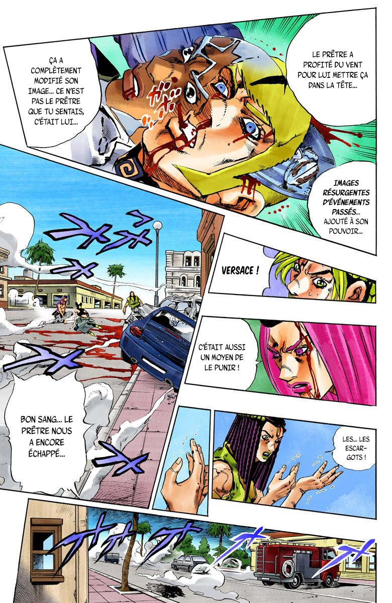 Read JoJo's Bizarre Adventure Part 6 Stone Ocean Official Colored FR Manga Online