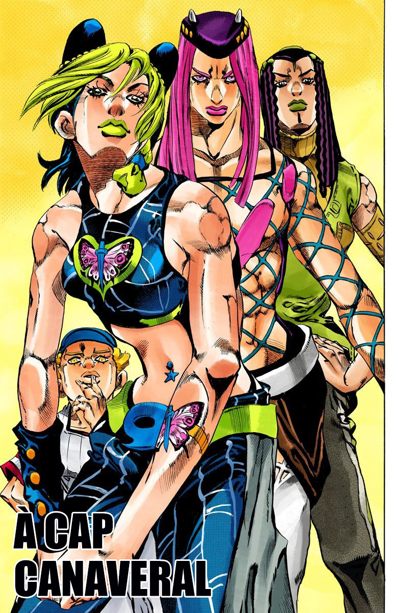 Read JoJo's Bizarre Adventure Part 6 Stone Ocean Official Colored FR Manga Online