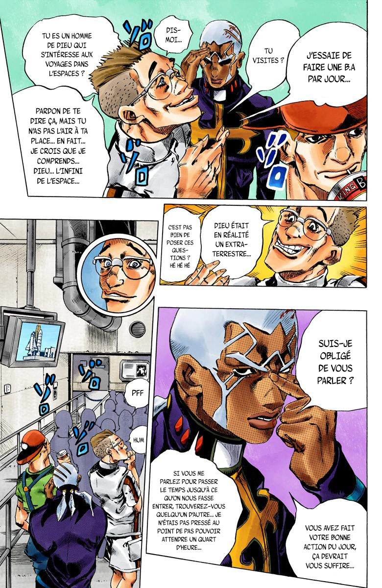 Read JoJo's Bizarre Adventure Part 6 Stone Ocean Official Colored FR Manga Online