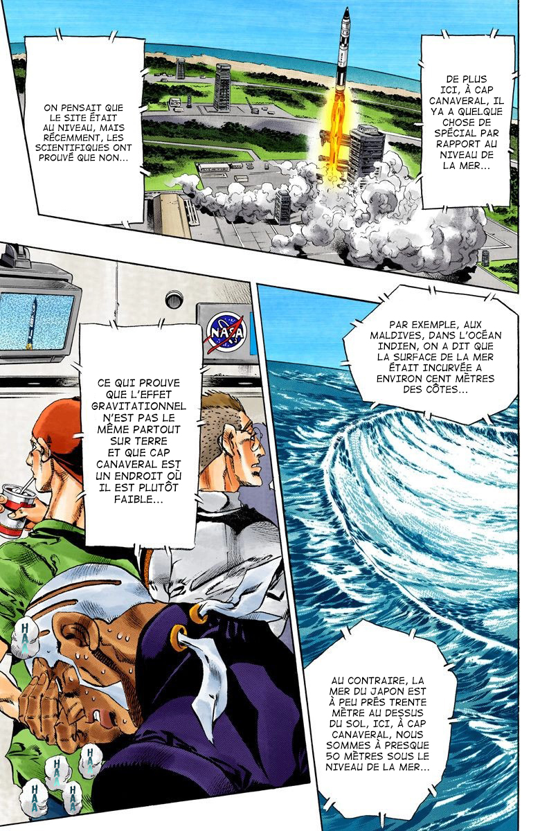 Read JoJo's Bizarre Adventure Part 6 Stone Ocean Official Colored FR Manga Online