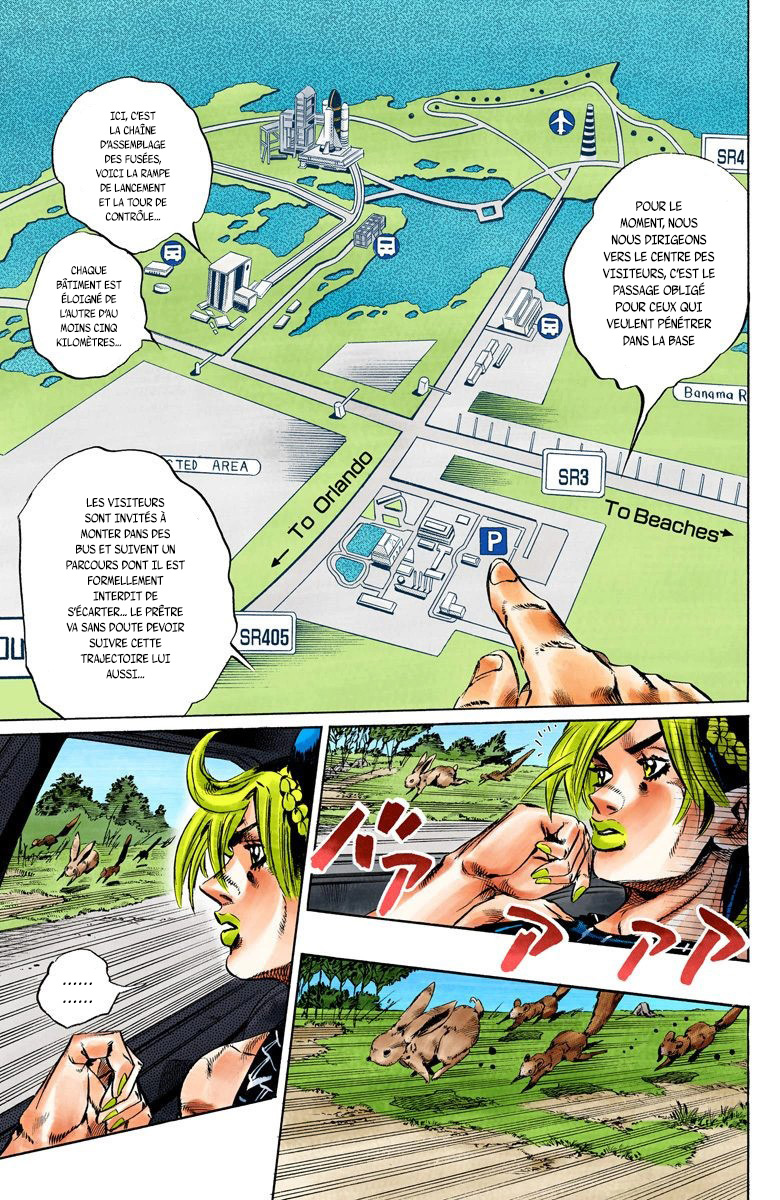 Read JoJo's Bizarre Adventure Part 6 Stone Ocean Official Colored FR Manga Online
