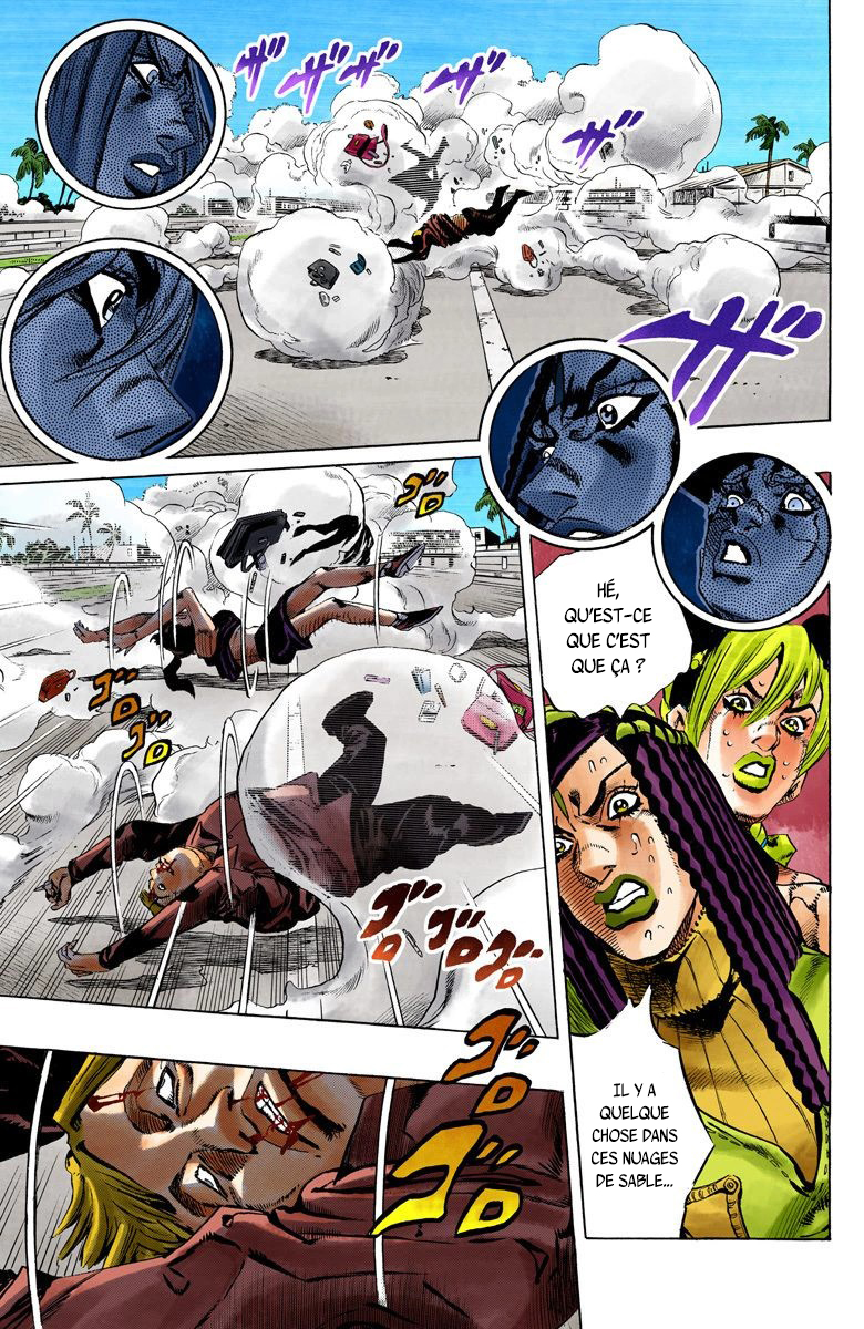 Read JoJo's Bizarre Adventure Part 6 Stone Ocean Official Colored FR Manga Online
