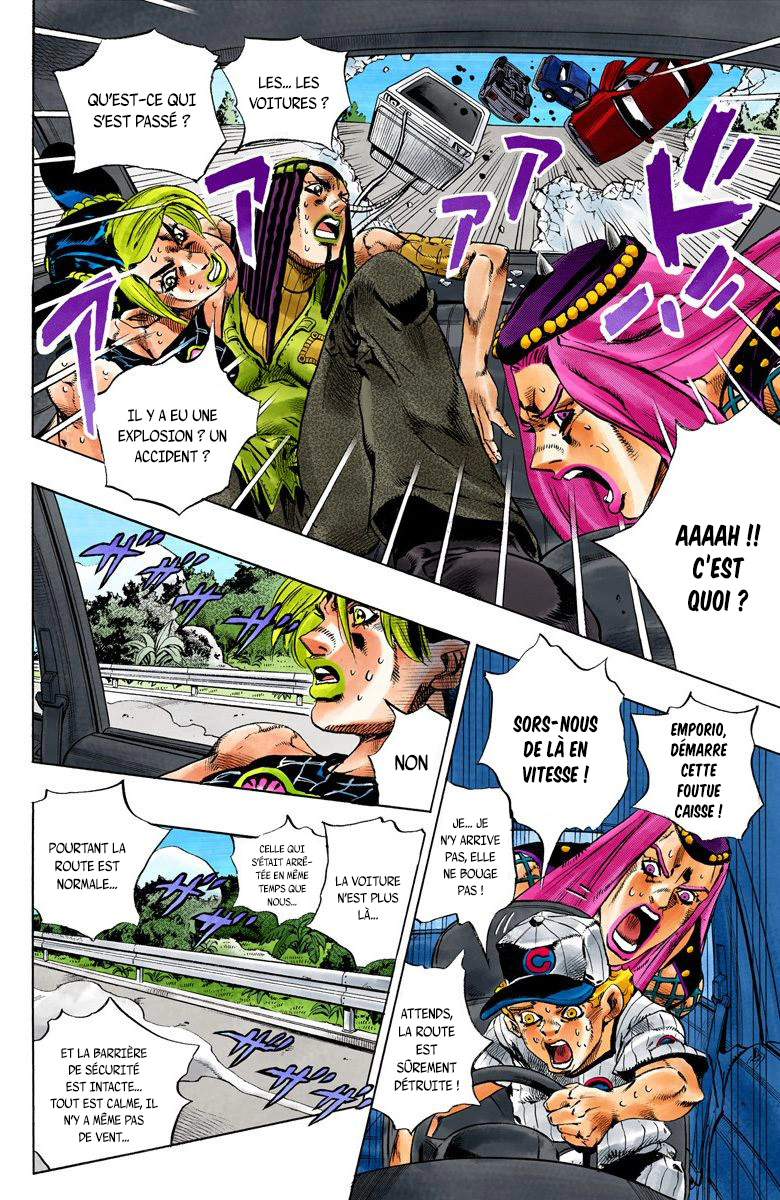 Read JoJo's Bizarre Adventure Part 6 Stone Ocean Official Colored FR Manga Online