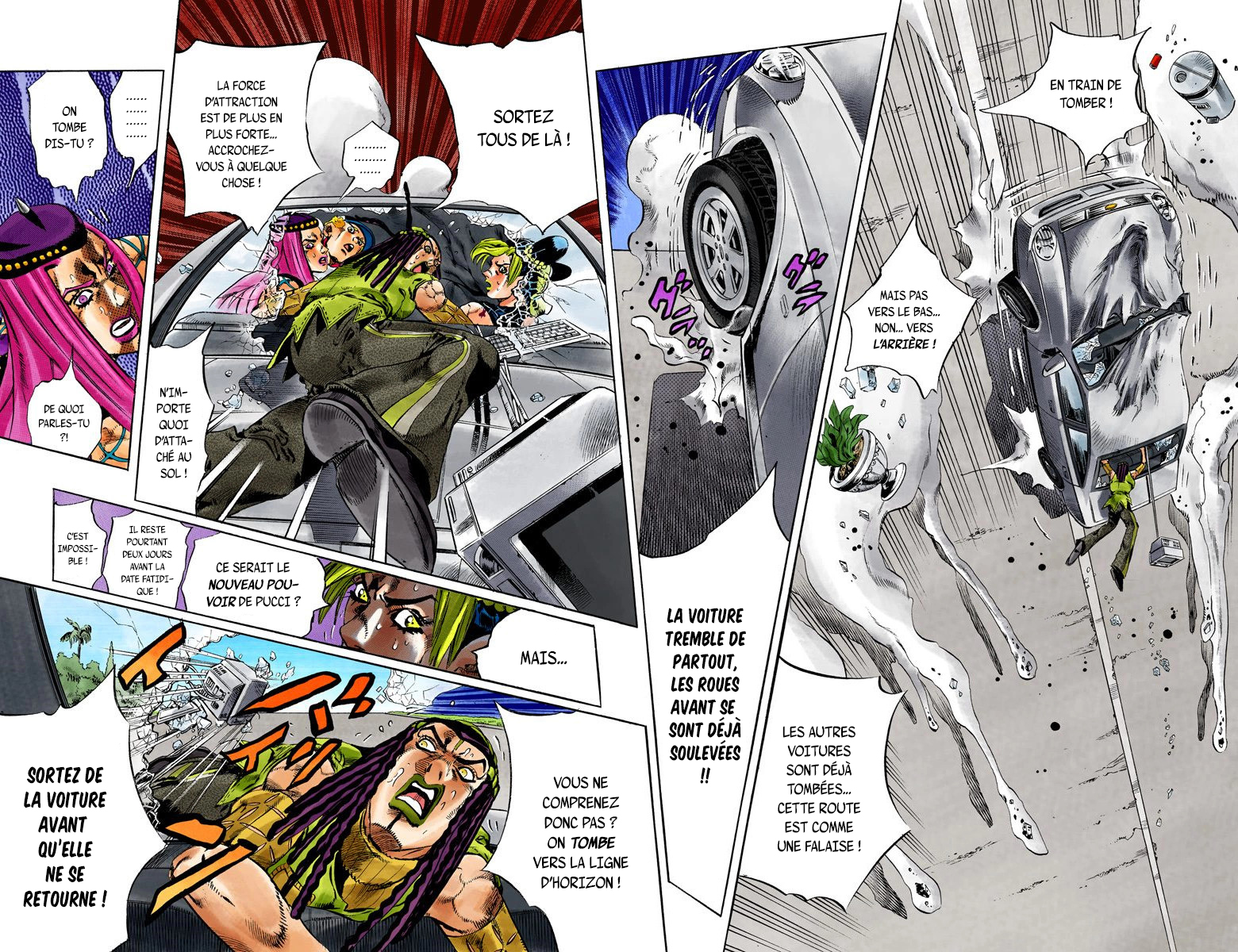 Read JoJo's Bizarre Adventure Part 6 Stone Ocean Official Colored FR Manga Online