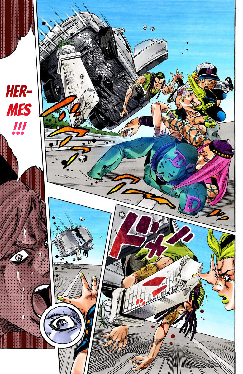 Read JoJo's Bizarre Adventure Part 6 Stone Ocean Official Colored FR Manga Online