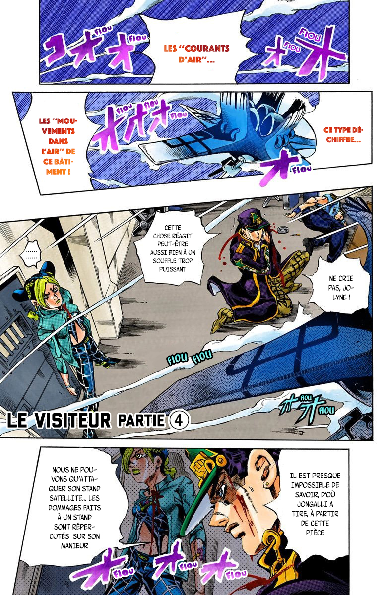 Read JoJo's Bizarre Adventure Part 6 Stone Ocean Official Colored FR Manga Online