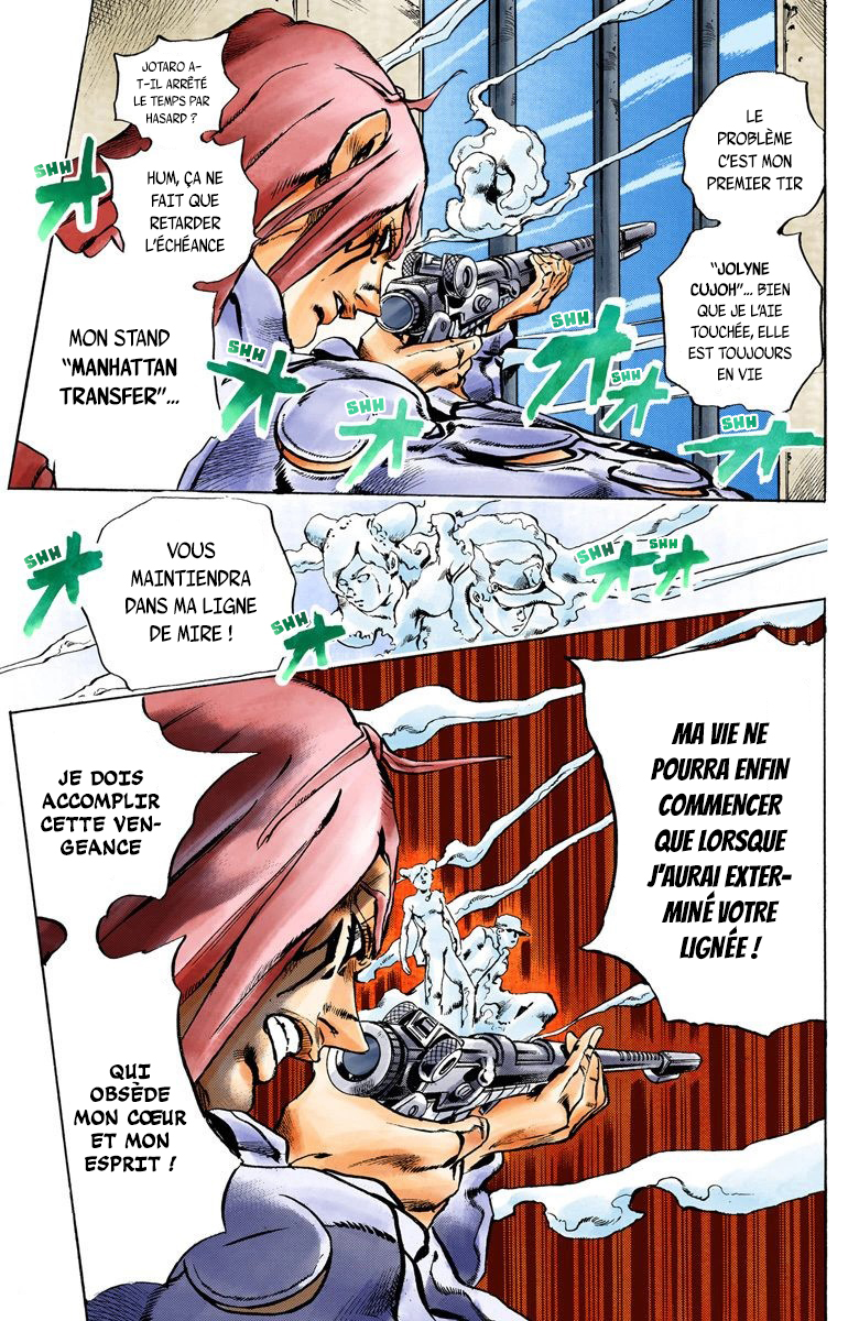 Read JoJo's Bizarre Adventure Part 6 Stone Ocean Official Colored FR Manga Online
