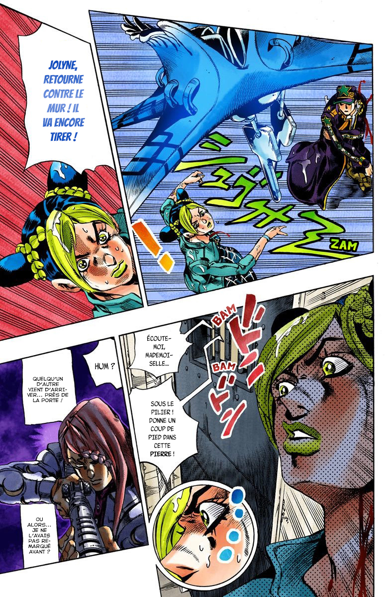 Read JoJo's Bizarre Adventure Part 6 Stone Ocean Official Colored FR Manga Online