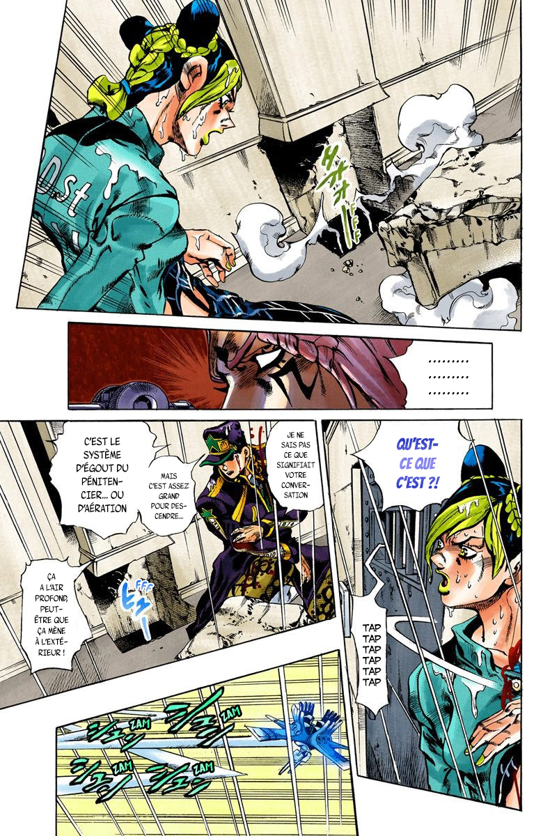 Read JoJo's Bizarre Adventure Part 6 Stone Ocean Official Colored FR Manga Online