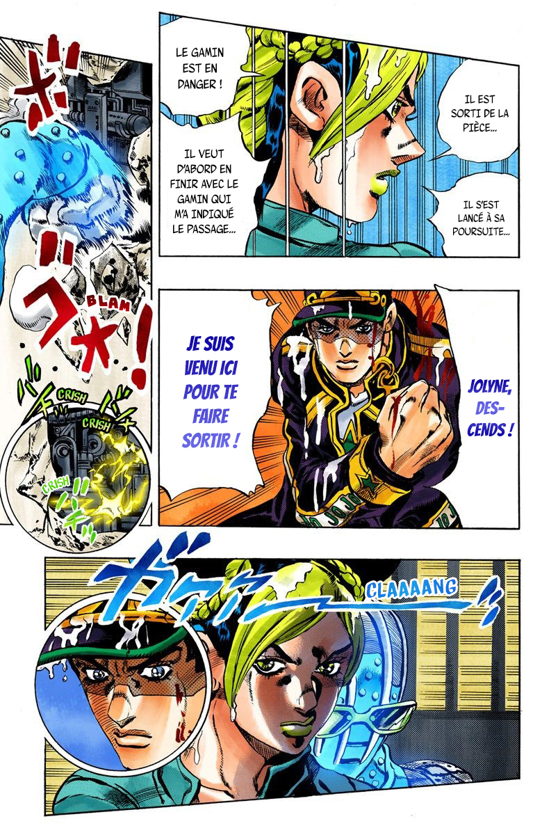 Read JoJo's Bizarre Adventure Part 6 Stone Ocean Official Colored FR Manga Online