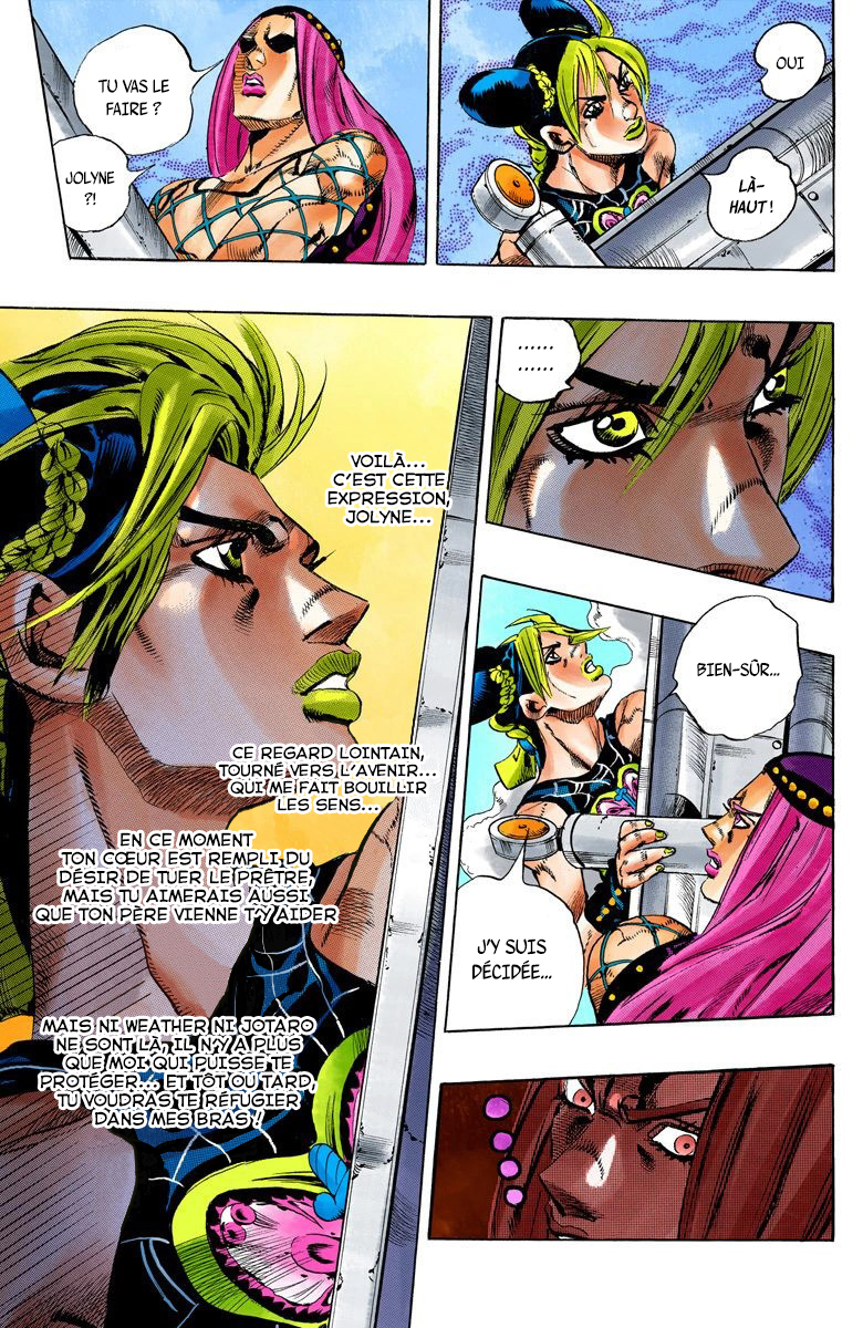 Read JoJo's Bizarre Adventure Part 6 Stone Ocean Official Colored FR Manga Online