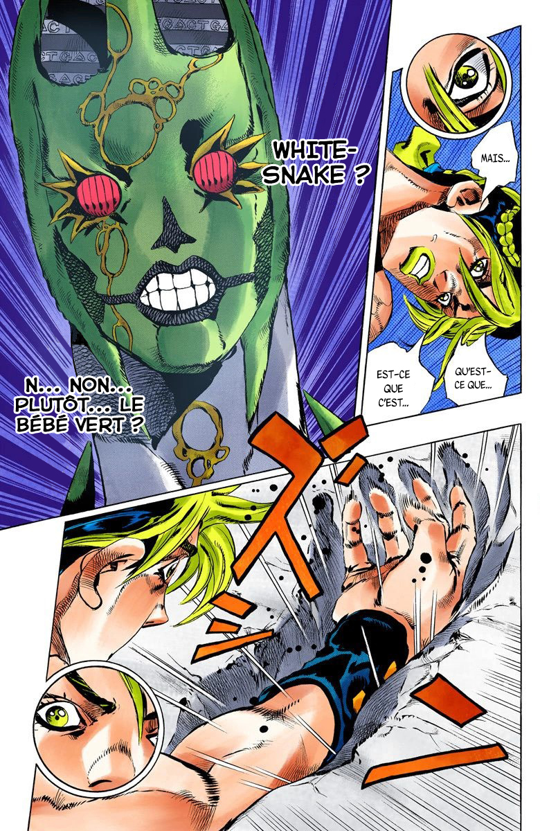 Read JoJo's Bizarre Adventure Part 6 Stone Ocean Official Colored FR Manga Online