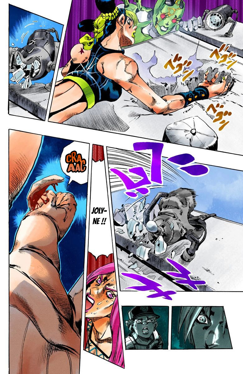 Read JoJo's Bizarre Adventure Part 6 Stone Ocean Official Colored FR Manga Online