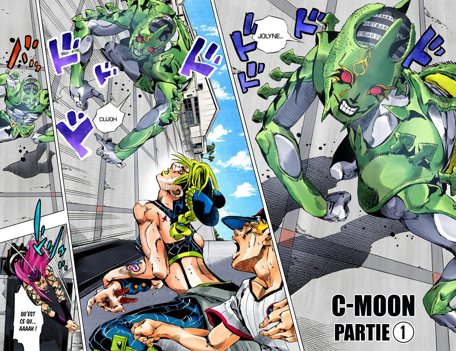 Read JoJo's Bizarre Adventure Part 6 Stone Ocean Official Colored FR Manga Online