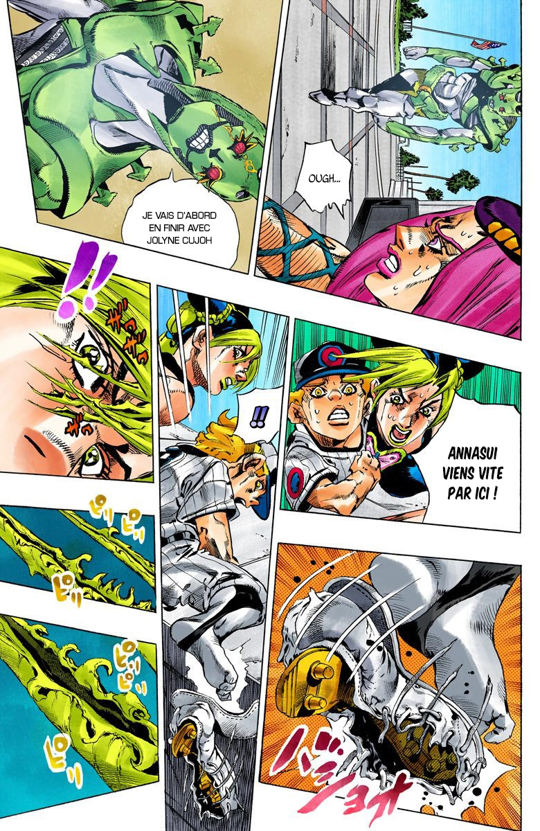 Read JoJo's Bizarre Adventure Part 6 Stone Ocean Official Colored FR Manga Online
