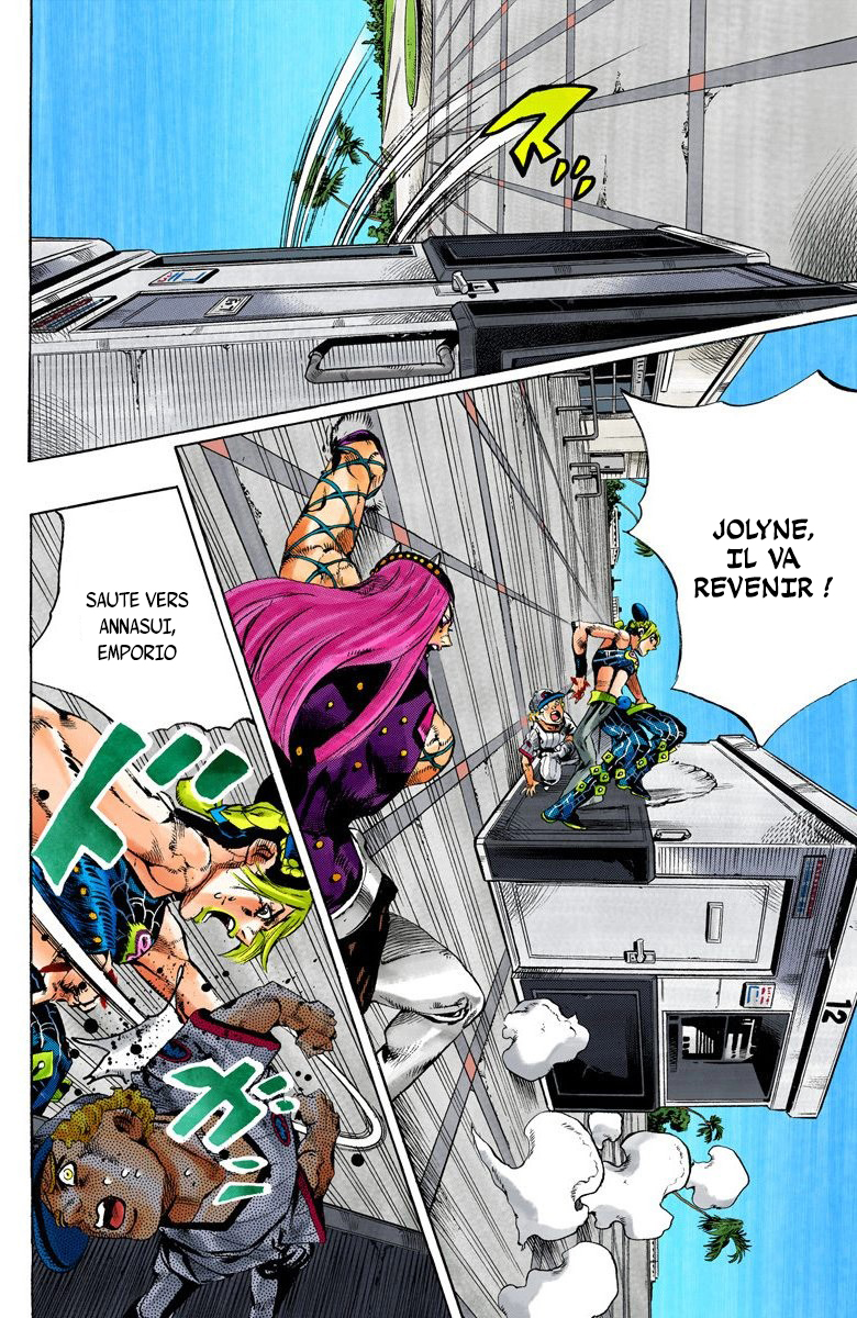 Read JoJo's Bizarre Adventure Part 6 Stone Ocean Official Colored FR Manga Online
